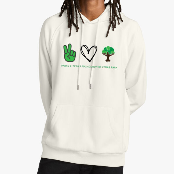 Unisex Organic CVC Fleece Pullover Hoodie Thumbnail